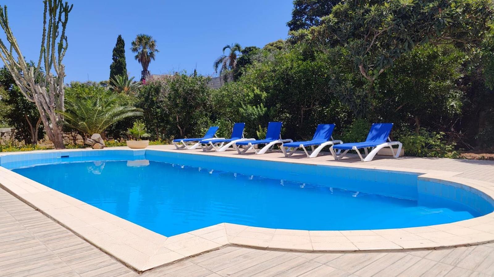 Stunning Villa With Pool, Table Tennis, Table Soccer And A Pool Table Naxxar Exteriér fotografie