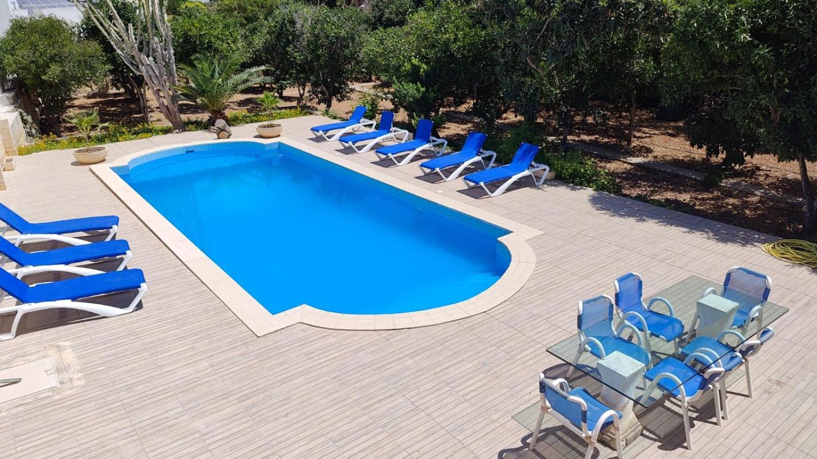 Stunning Villa With Pool, Table Tennis, Table Soccer And A Pool Table Naxxar Exteriér fotografie